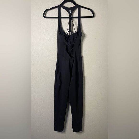 FP Movement by Free People Pants - FP Movement Jumpsuit workout Black Cross back Size S